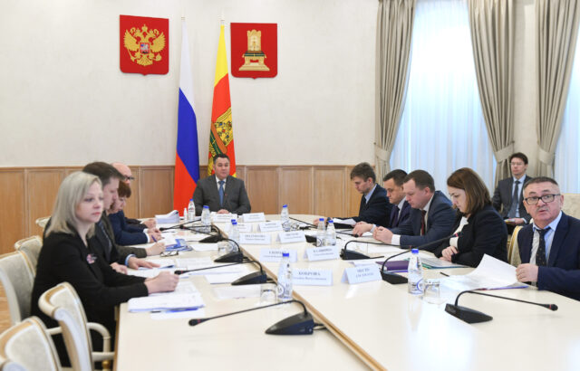 Игорь Руденя провёл заседание Президиума Правительства Тверской области