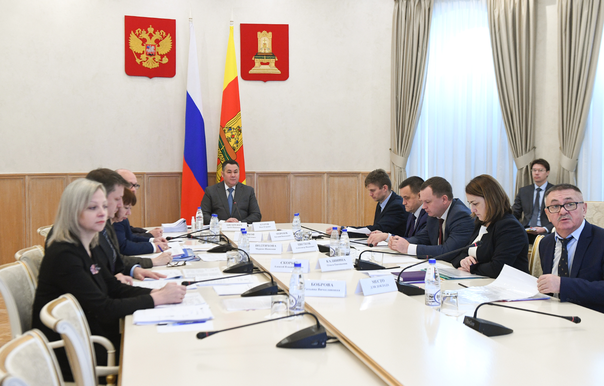 Игорь Руденя провёл заседание Президиума Правительства Тверской области