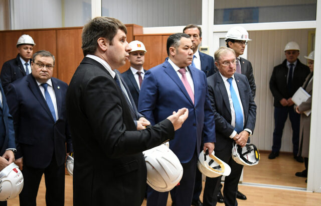 Игорь Руденя посетил Конаковскую ГРЭС и обсудил с представителями ПАО «ЛУКОЙЛ» перспективы развития предприятия