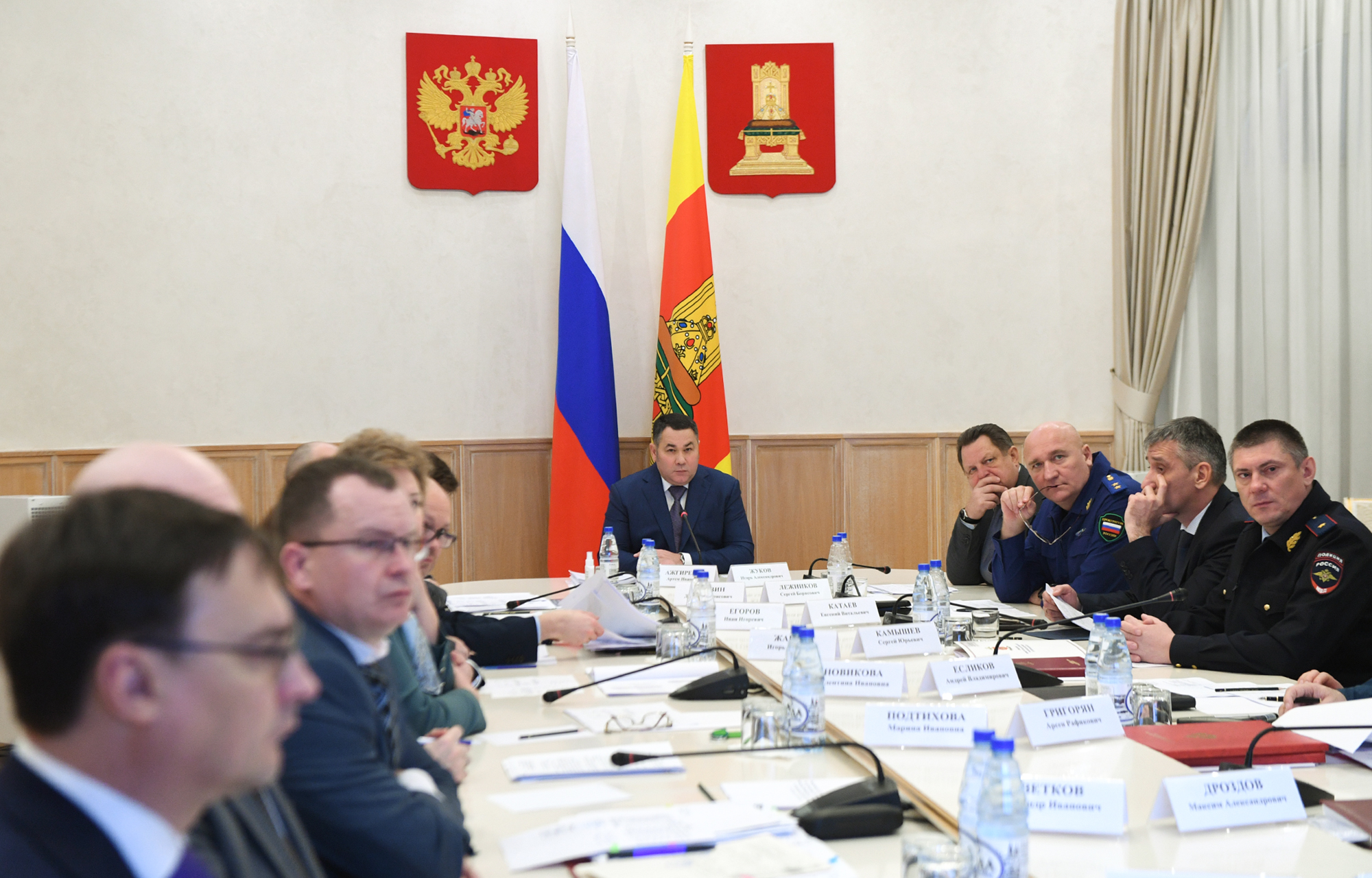 Игорь Руденя провел заседание штаба по выполнению мер, предусмотренных Указом Президента РФ