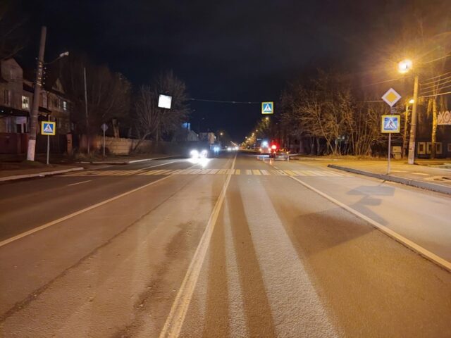 В Твери водитель иномарки сбил пешехода на "зебре"