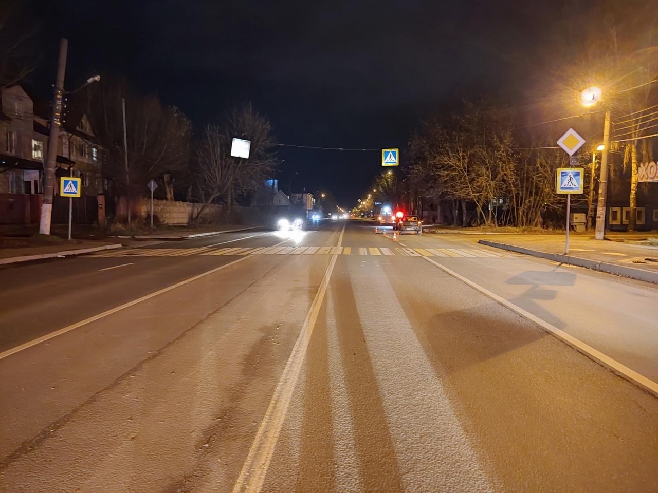 В Твери водитель иномарки сбил пешехода на "зебре"