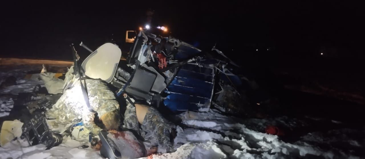 В Тверской области два человека погибли при крушении вертолета