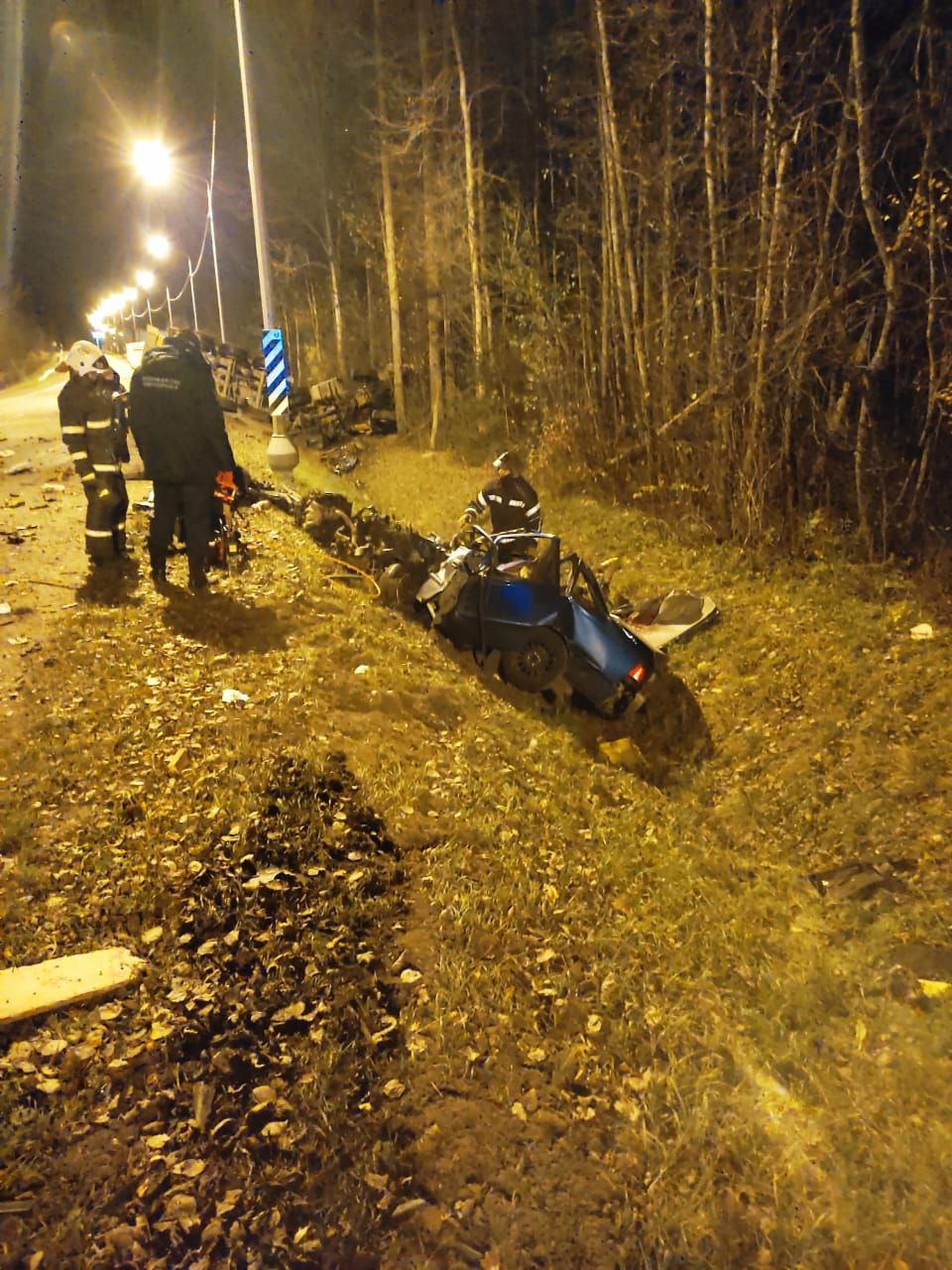 Студент из Тверской области погиб в ДТП в Ленинградской области