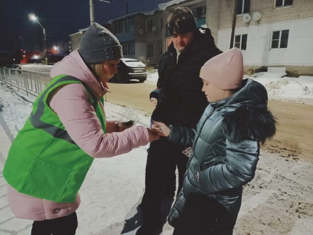 В Красном Холме прошло профилактическое мероприятие "Автокресло-детям!"