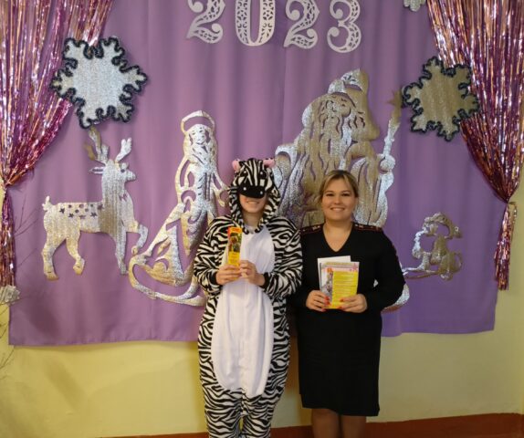 "Зебра" рассказала ржевским школьникам о ПДД