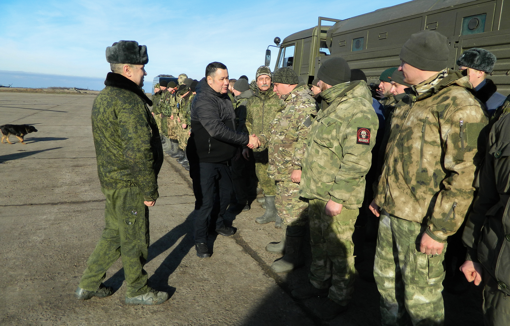 Игорь Руденя встретился с военнослужащими в прифронтовой зоне проведения СВО