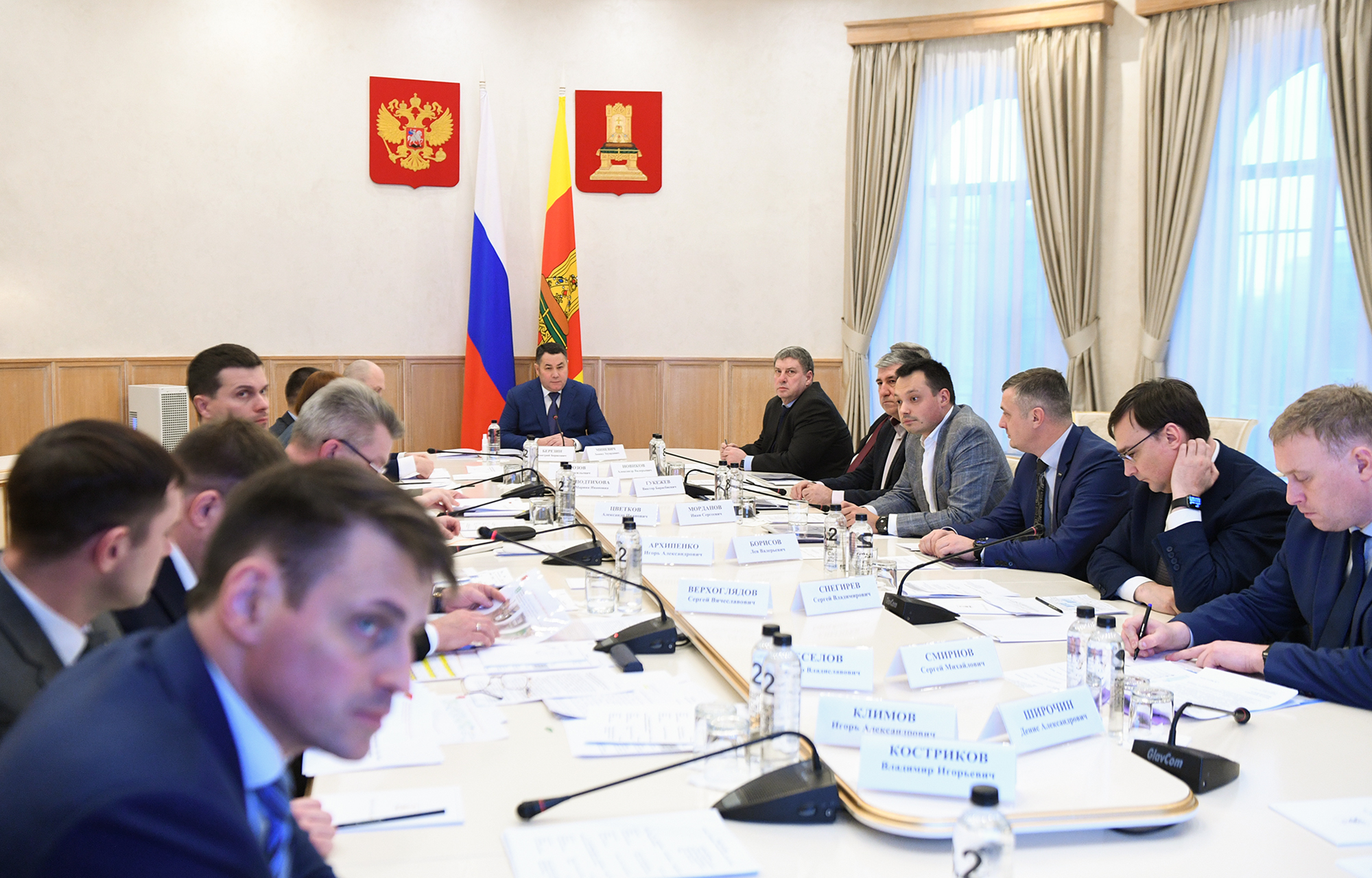 Игорь Руденя обсудил с руководством компании «Швабе» вопросы сотрудничества