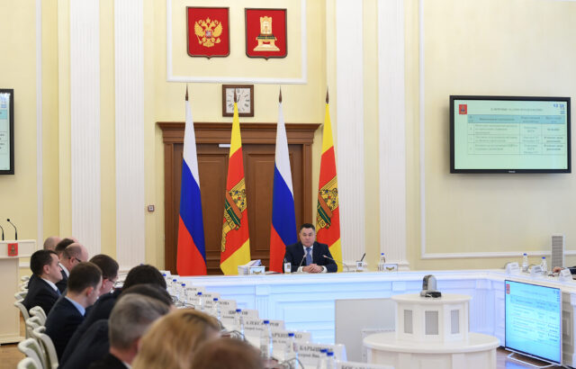 В АИП Тверской области на 2023-2025 годы включено 62 объекта в 18 муниципальных образованиях региона