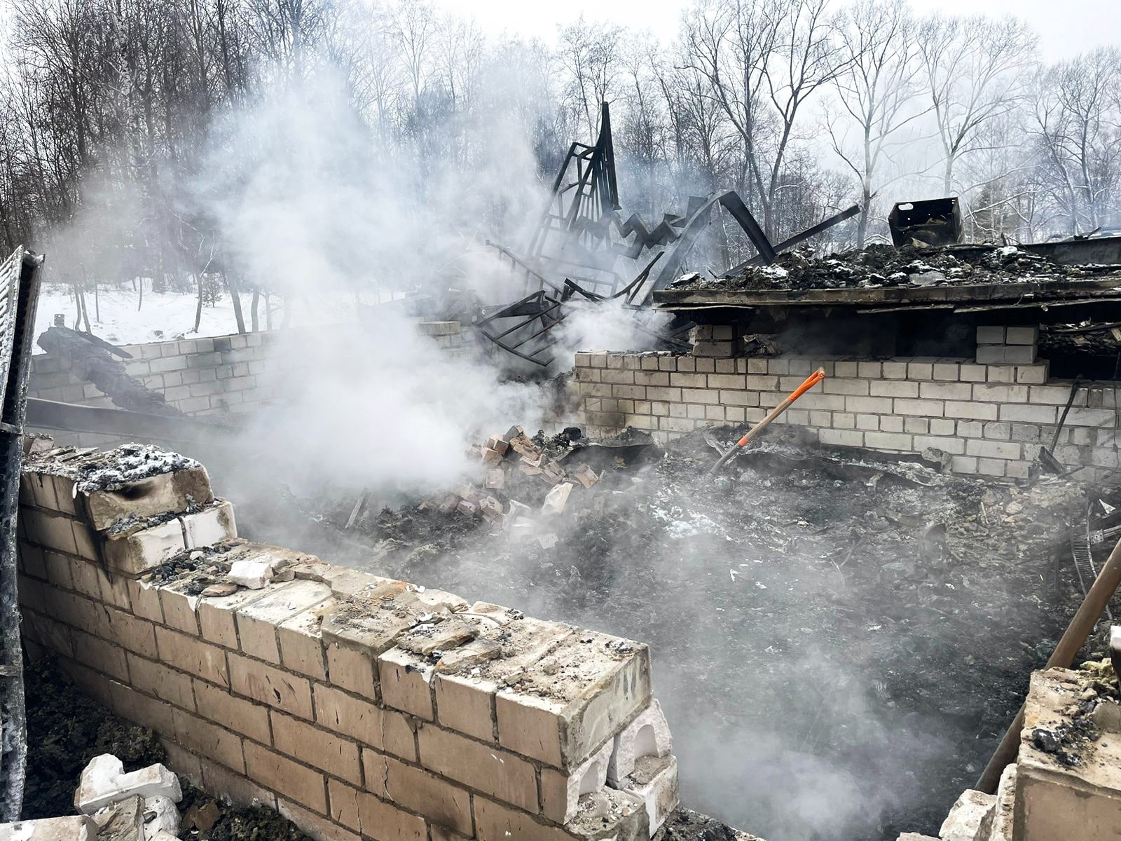 Женщина погибла на пожаре в Тверской области