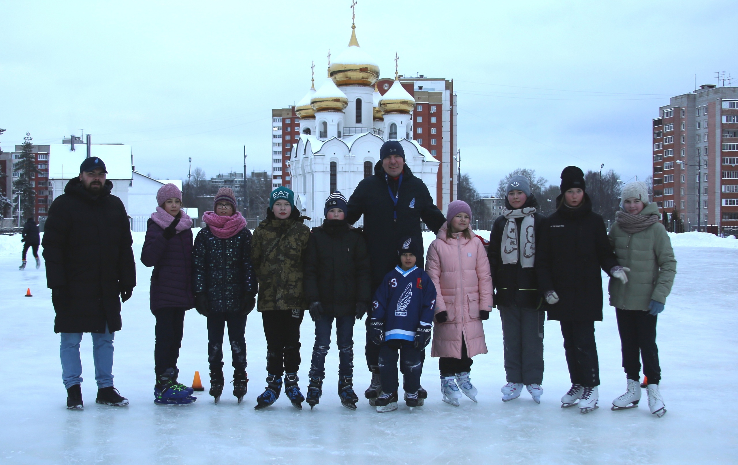В Твери проходят мастер-классы по катанию на коньках