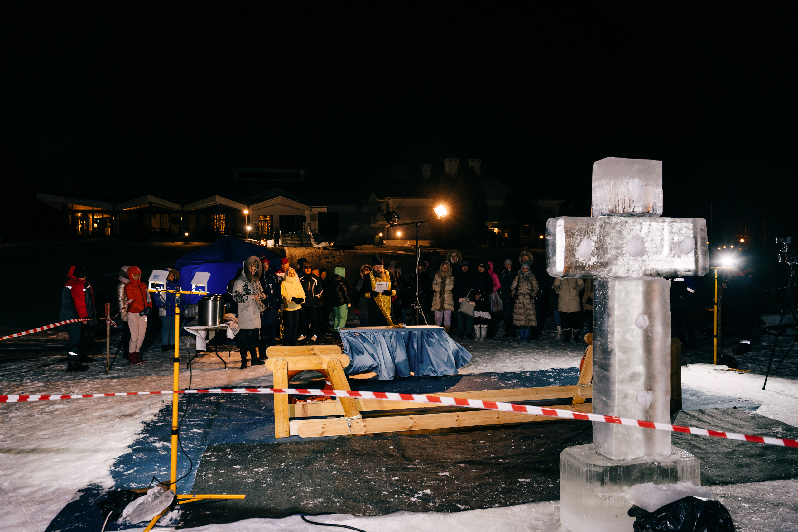 Сотрудники РИА Верхневолжье приняли участие в крещенских купаниях