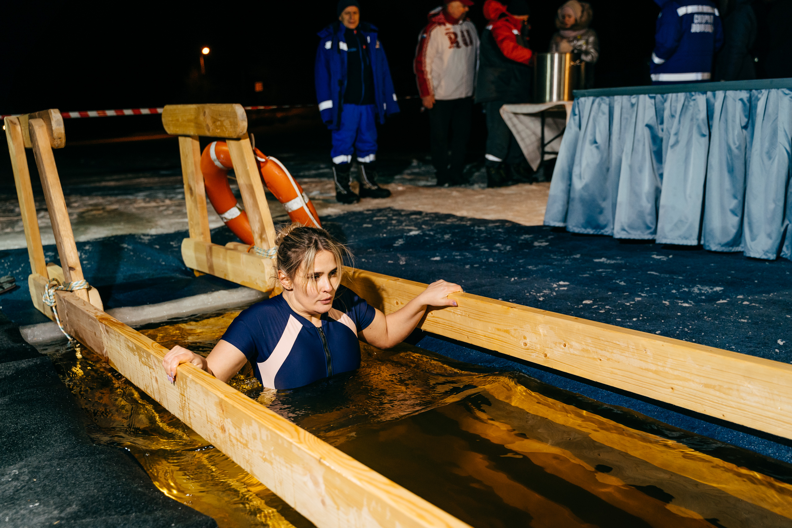 Сотрудники РИА Верхневолжье приняли участие в крещенских купаниях