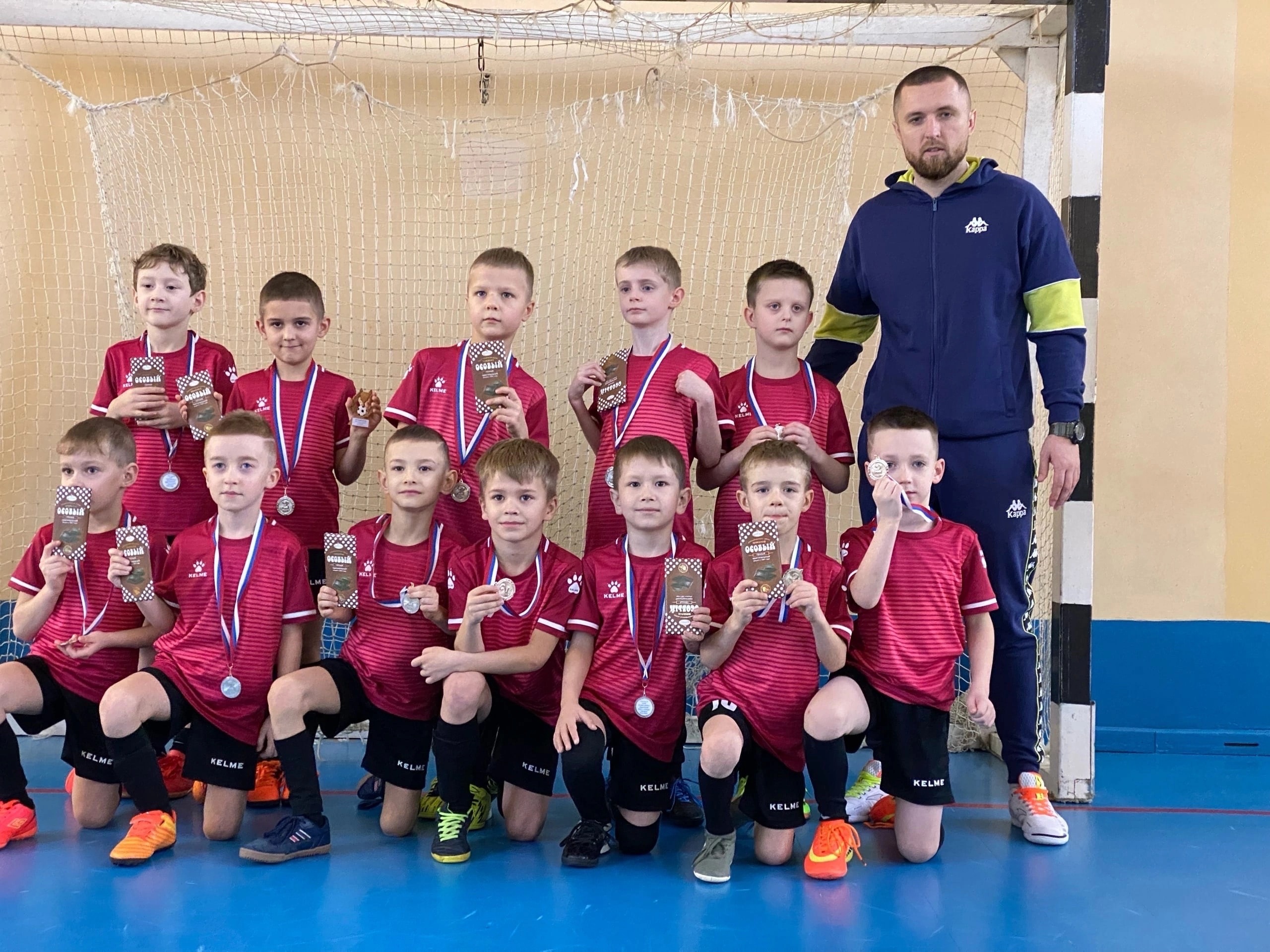 Юные футболисты из Нелидова заняли второе место в «Новогоднем турнире»