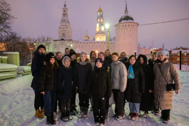 Дети из Лихославля побывали в Троице-Сергиевой лавре