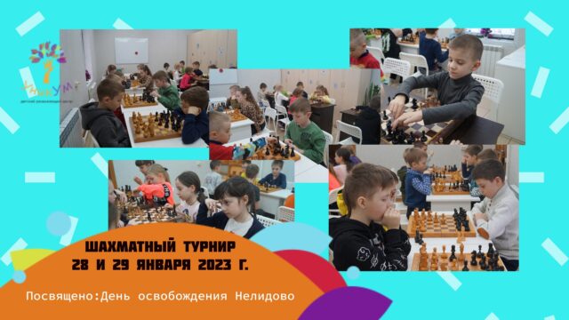 Маленьких жителей Нелидова приглашают на шахматный турнир