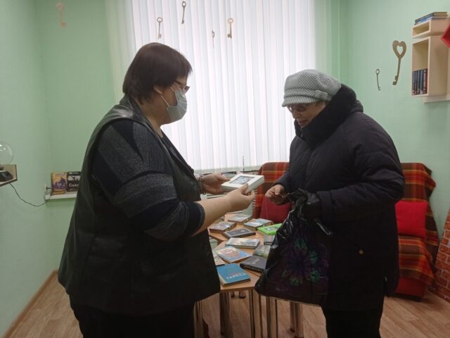 Нелидовская библиотека порадовала своих читателей в честь Нового года
