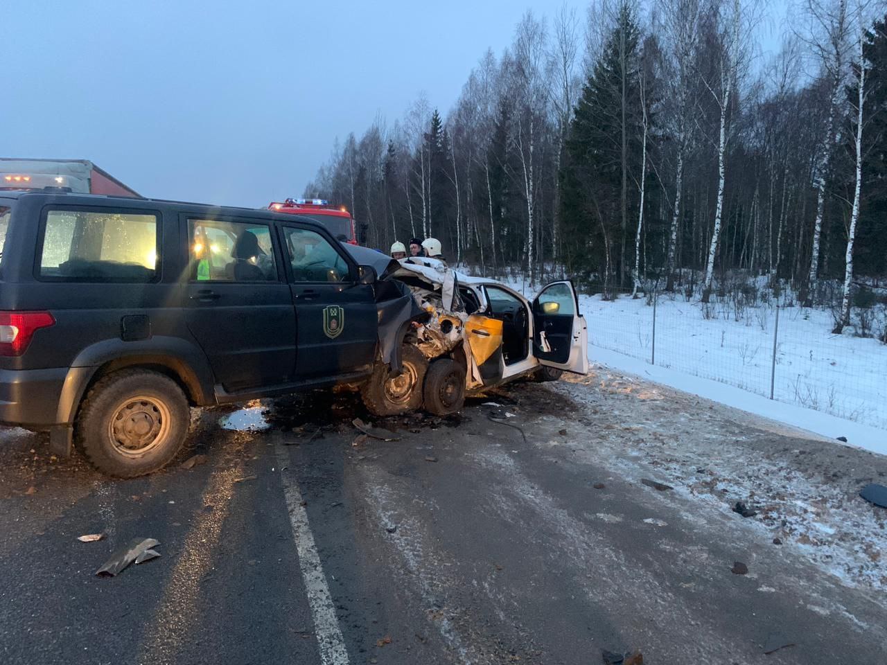 В аварии в Тверской области погиб водитель иномарки В аварии в Тверской области погиб водитель иномарки