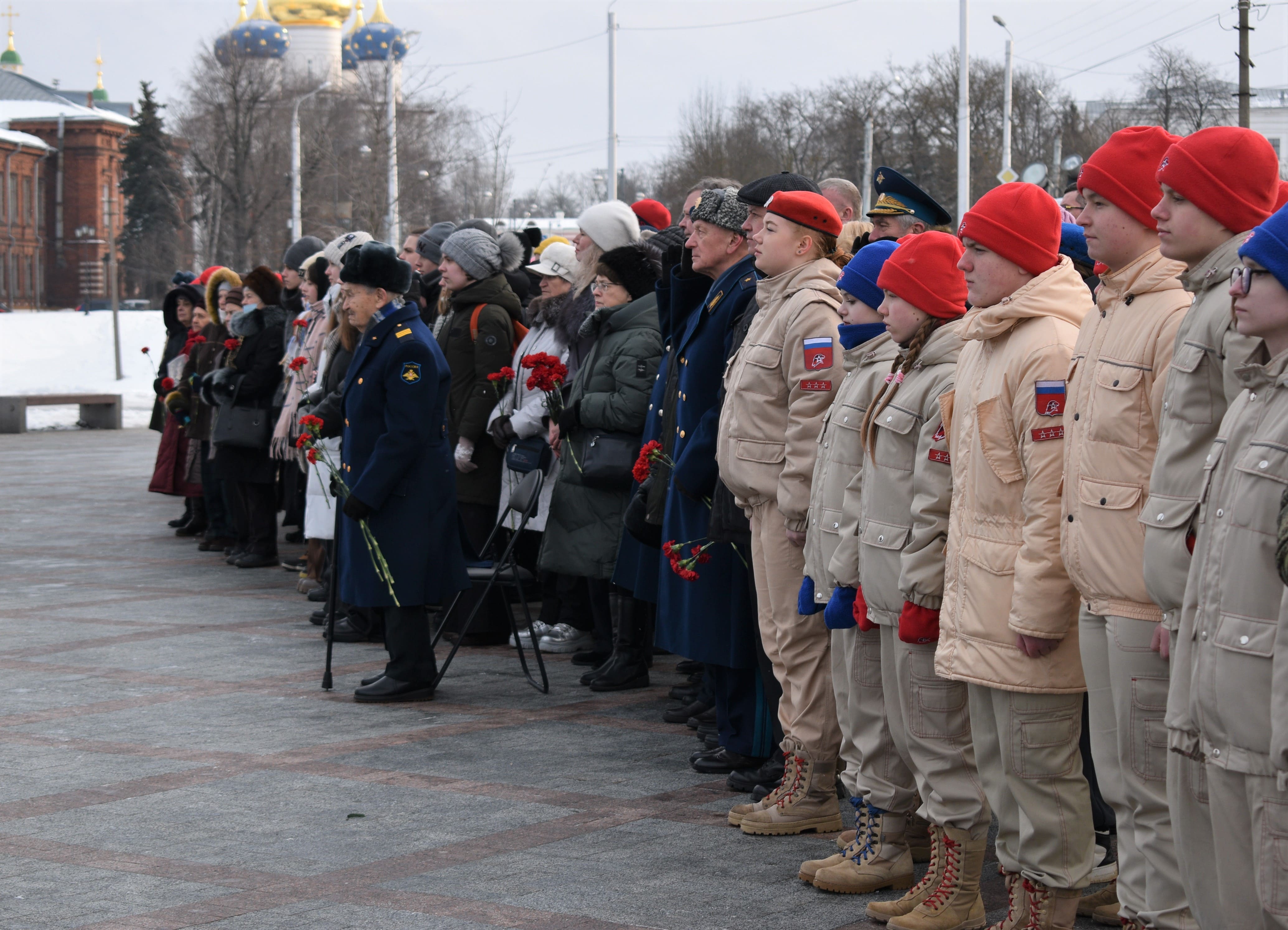 В Твери отмечают 80-ю годовщину победы в Сталинградской битве