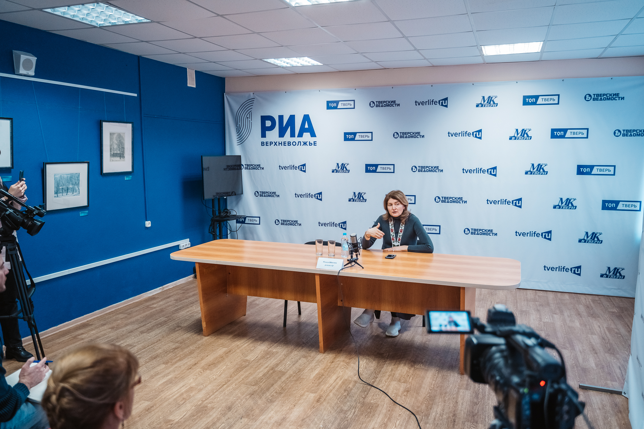 Режиссер документального фильма "Отважные" Олеся Шигина пообщалась с журналистами РИА Верхневолжье