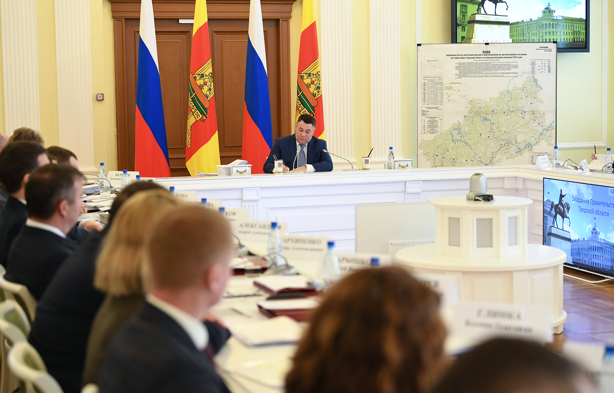 В Тверской области идет подготовка к безаварийному пропуску весеннего половодья В Тверской области идет подготовка к безаварийному пропуску весеннего половодья