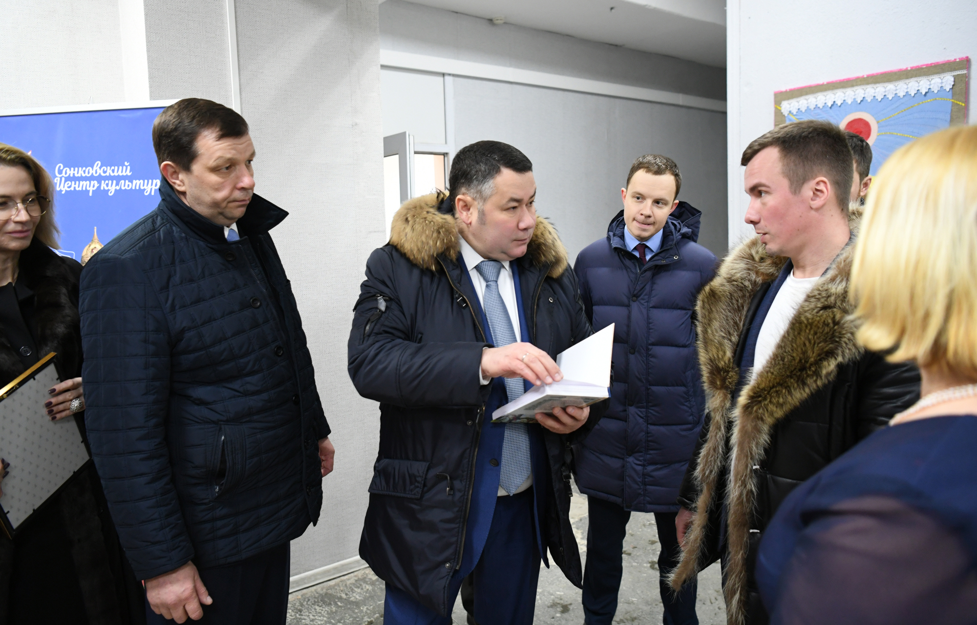 Игорь Руденя осмотрел детский сад и Дом досуга в Сонковском округе Игорь Руденя осмотрел детский сад и Дом досуга в Сонковском округе