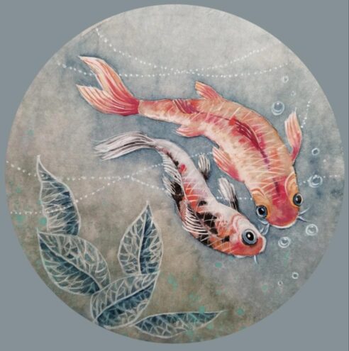 Жителей Твери приглашают на мастер-класс по рисованию рыбок минеральными красками Жителей Твери приглашают на мастер-класс по рисованию рыбок минеральными красками