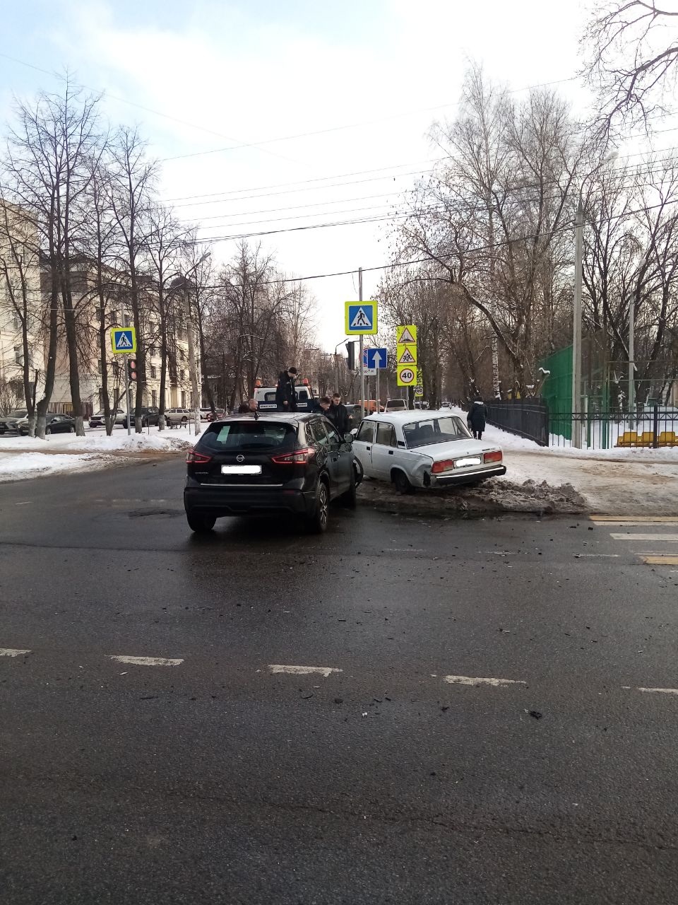 В Твери пенсионер поспешил и устроил ДТП на улице Благоева