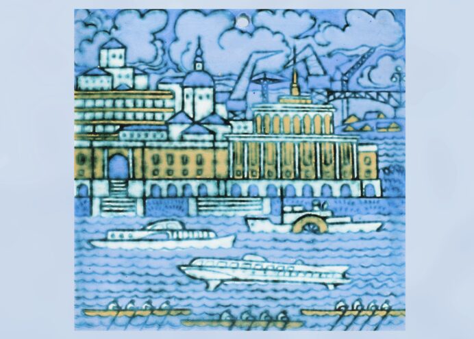 В Твери открылась выставка известного художника Конаковского фаянсового завода