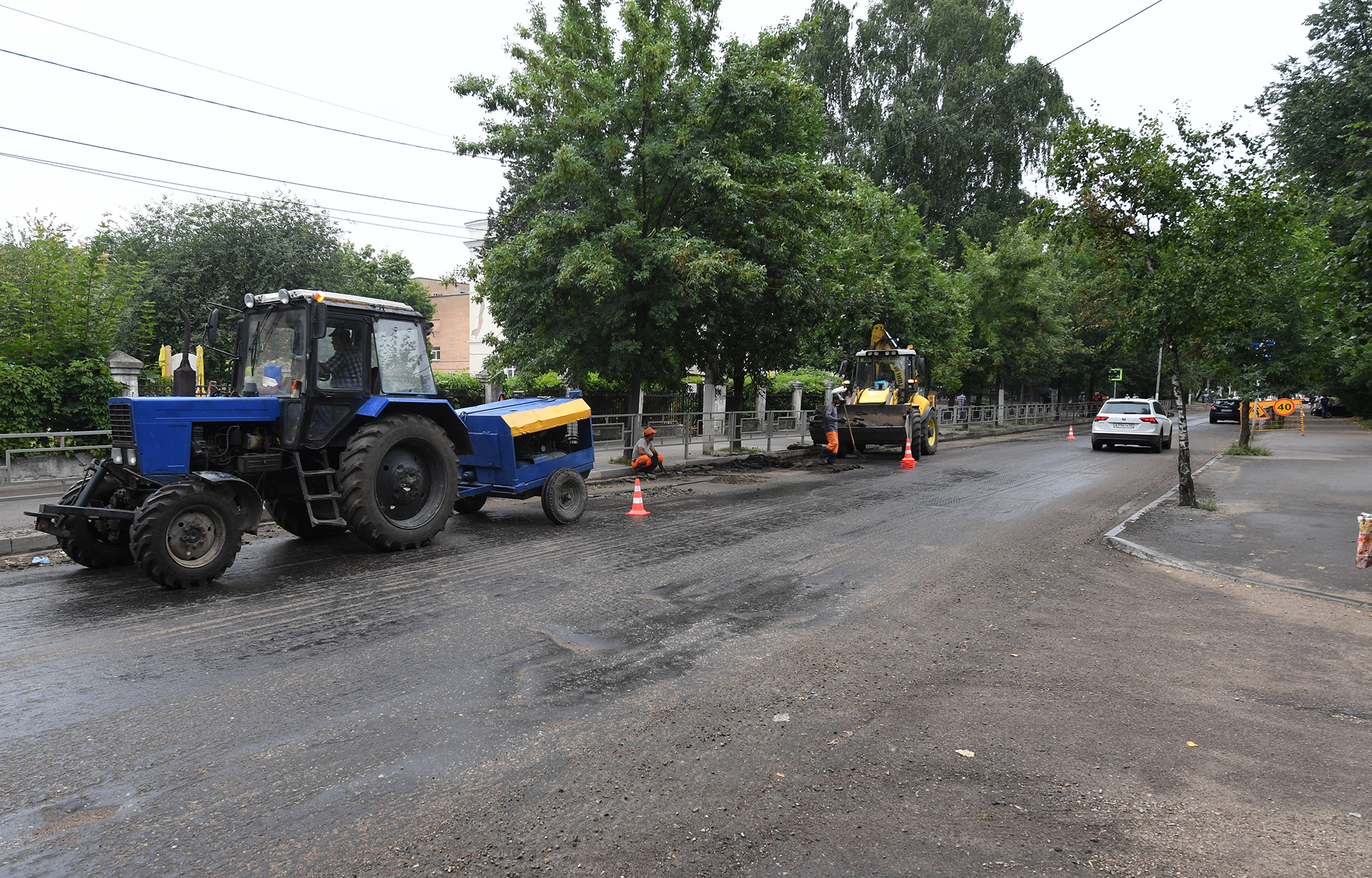 С 2019 года в Твери отремонтировали 235,8 километров дорог С 2019 года в Твери отремонтировали 235,8 километров дорог