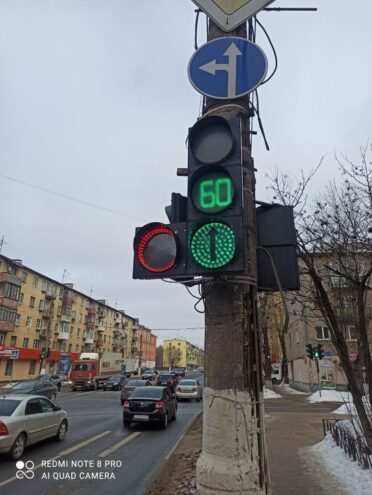 В Твери на Волоколамском проспекте появился новый светофор В Твери на Волоколамском проспекте появился новый светофор