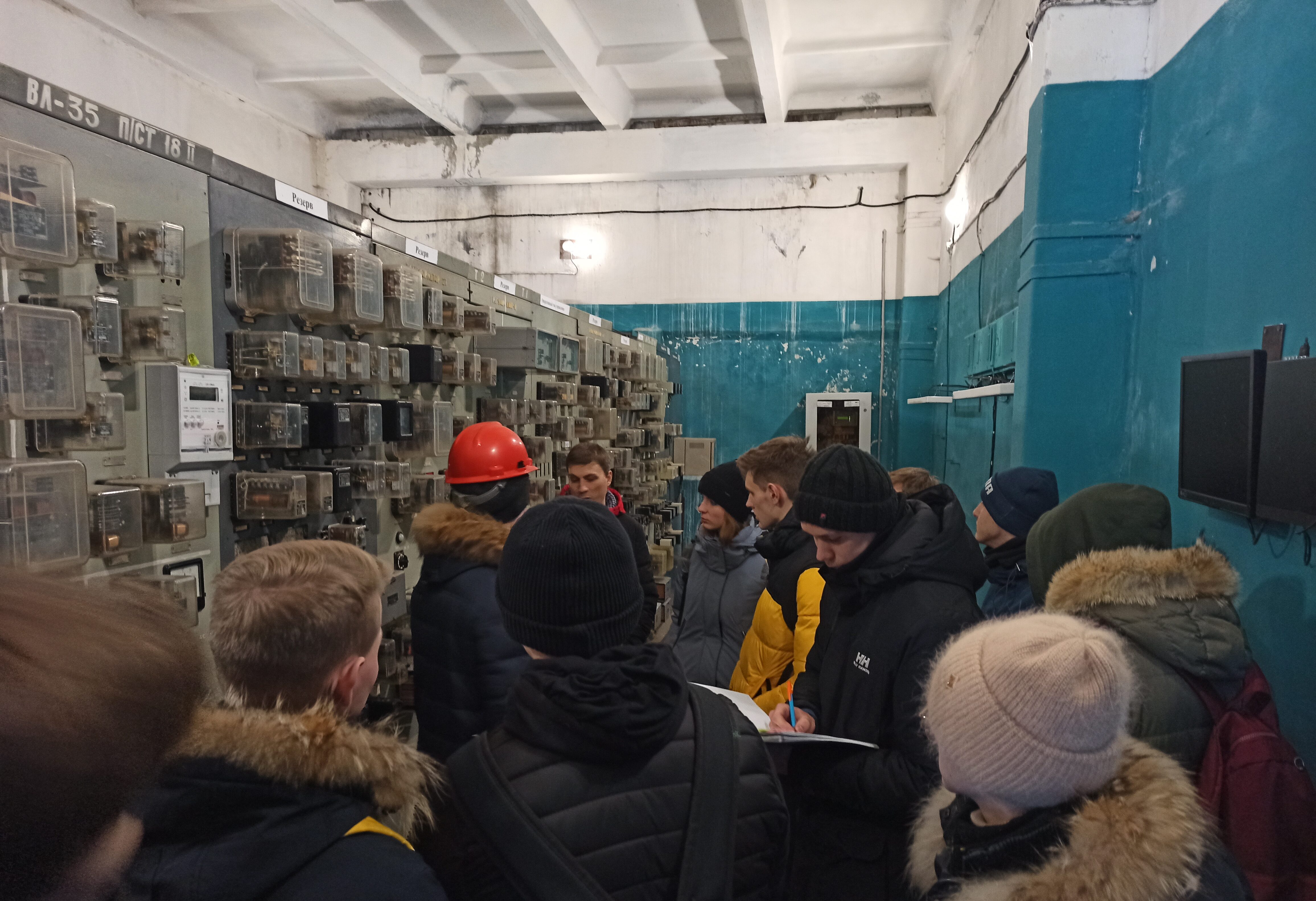 В «Тверьэнерго» побывали студенты Тверского государственного технического университета