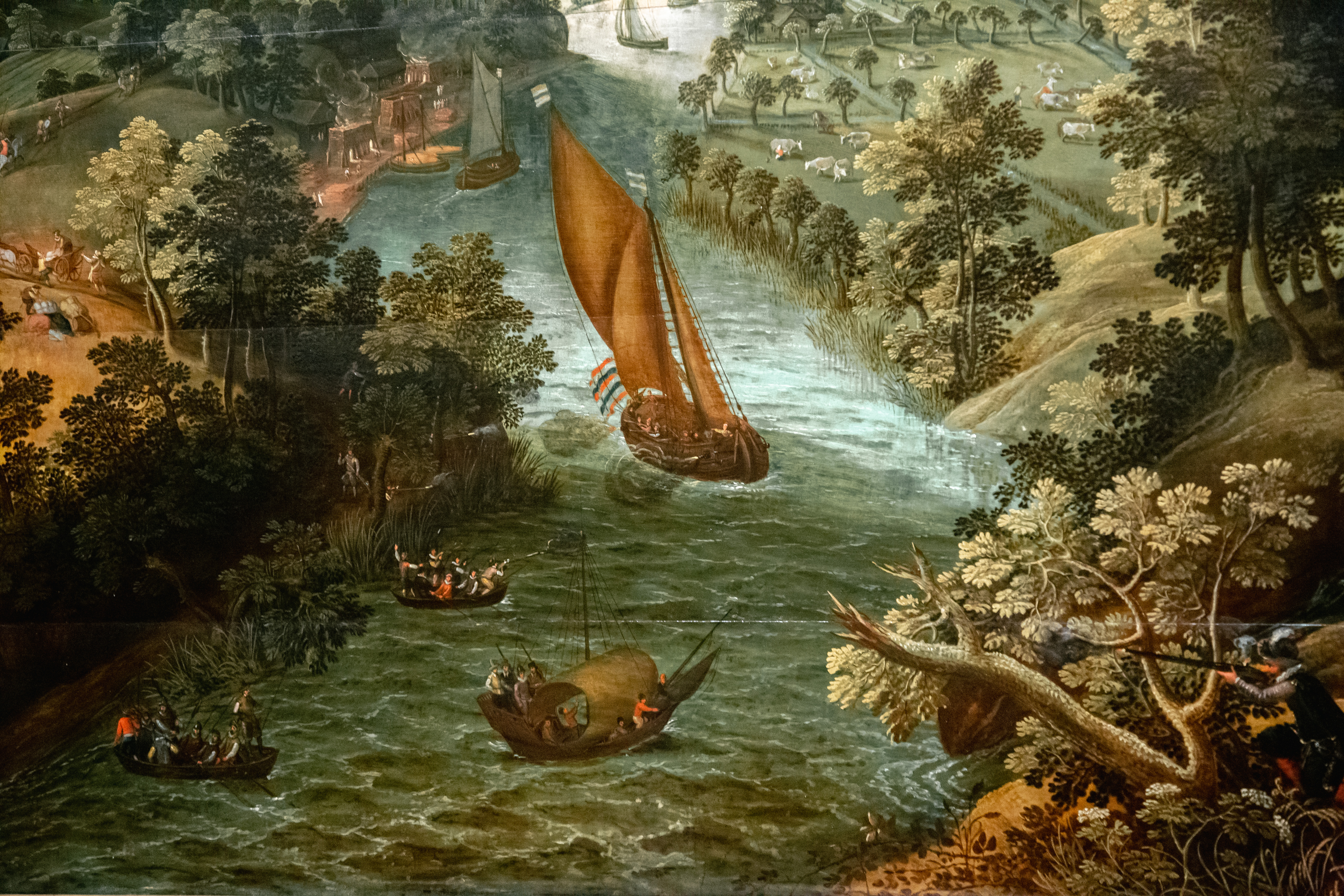 Отреставрированный шедевр Тобиаса Верхахта представили в Тверском императорском дворце