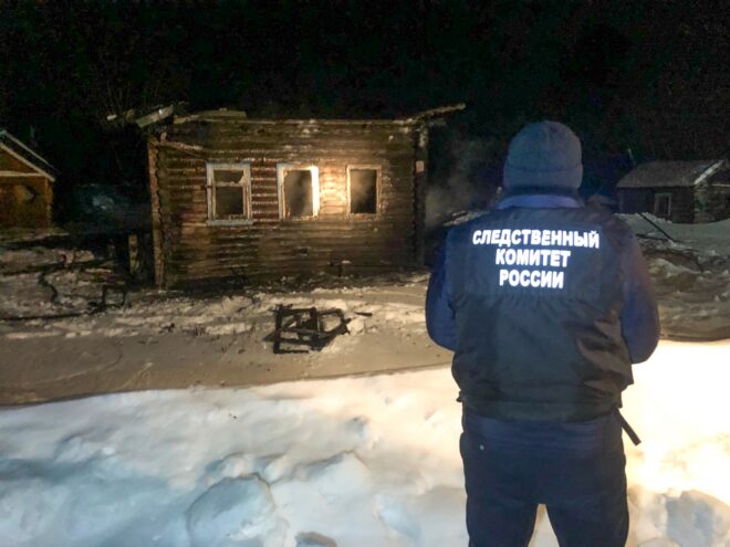 При пожаре в Тверской области погиб мужчина При пожаре в Тверской области погиб мужчина