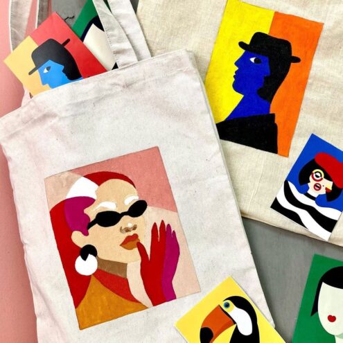 Жителей Твери приглашают на мастер-класс по росписи шоппера