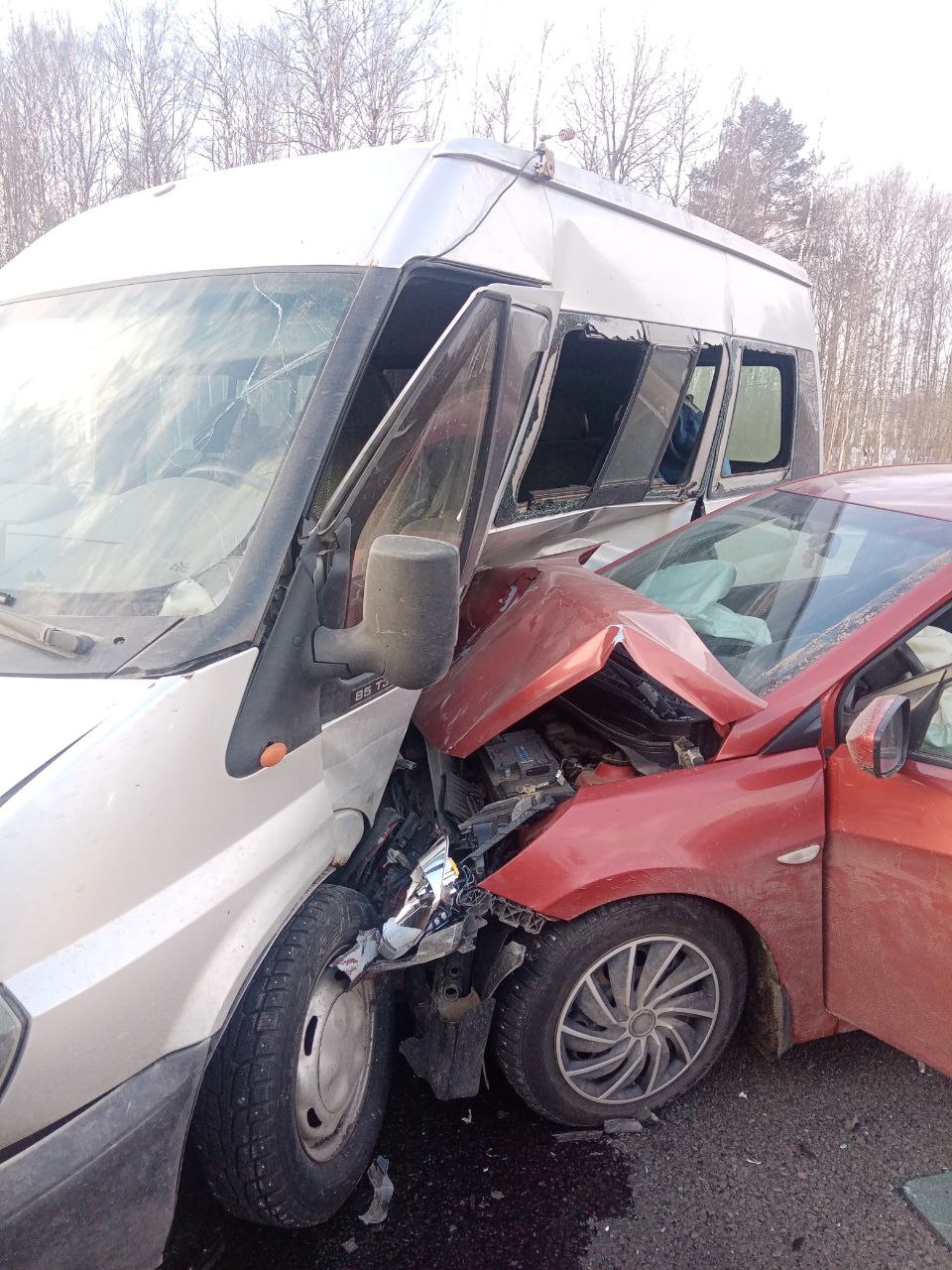 В аварии в Вышневолоцком районе женщина получила перелом и ушиб тазобедренного сустава