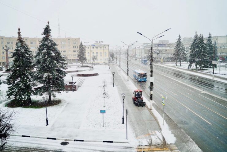 В воскресенье в Тверской области продолжит идти снег