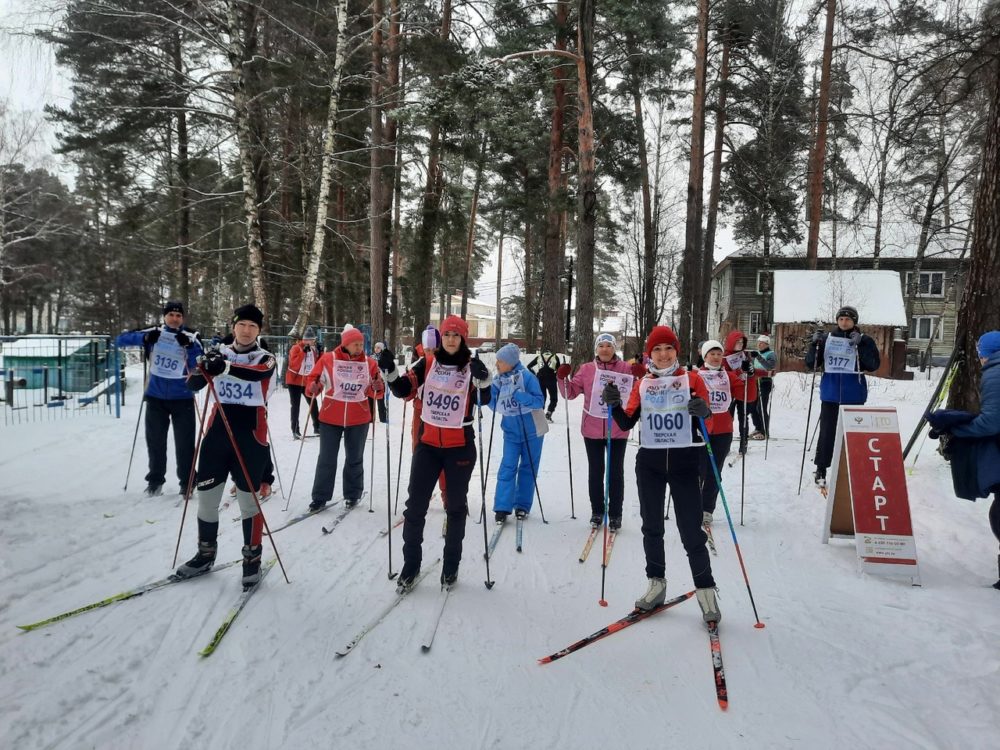 Спортсмены вышли на лыжню в Конаковском бору Спортсмены вышли на лыжню в Конаковском бору