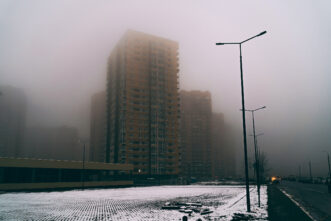 На Тверскую область опустился туман