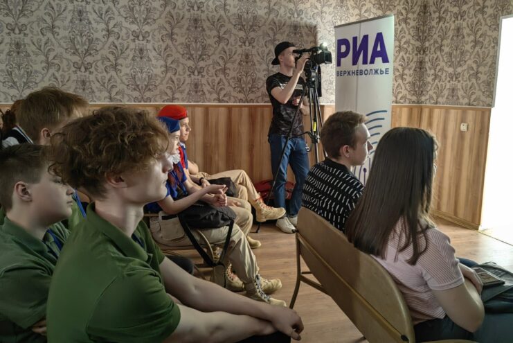 Эксперты РИА Верхневолжье приняли участие в медиашколе ежегодного общегородского слета «Мы - Наследники Победы»