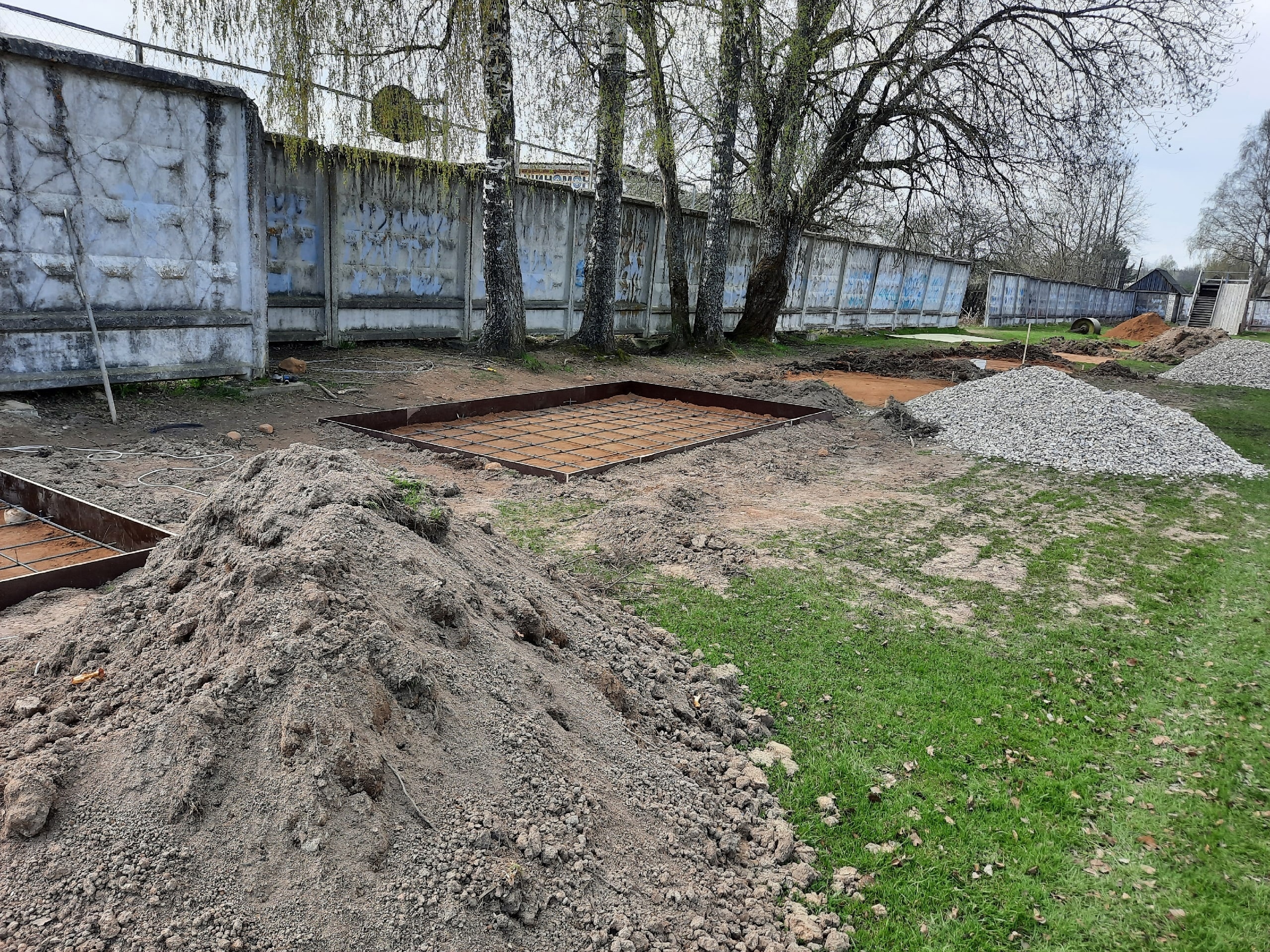 В Оленино Тверской области начался ремонт стадиона