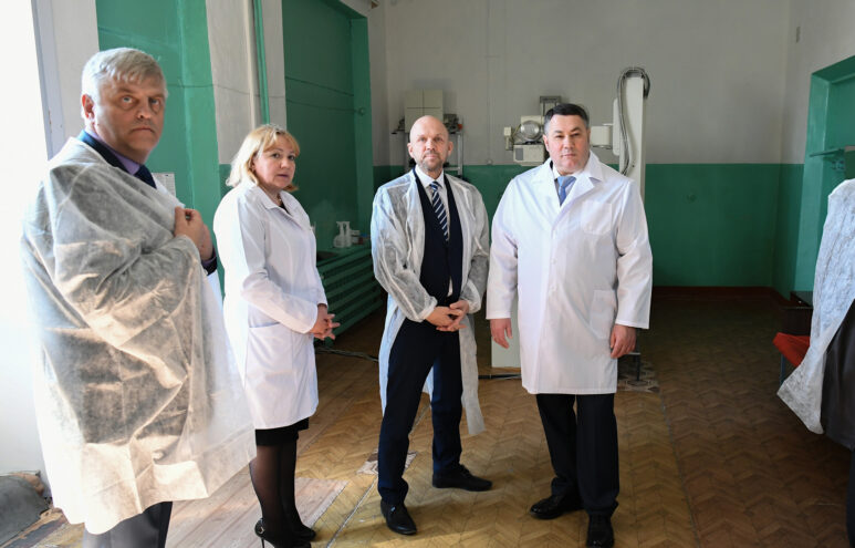 Игорь Руденя дал ряд поручений для повышения качества оказания медицинской помощи жителям Краснохолмского округа Игорь Руденя дал ряд поручений для повышения качества оказания медицинской помощи жителям Краснохолмского округа