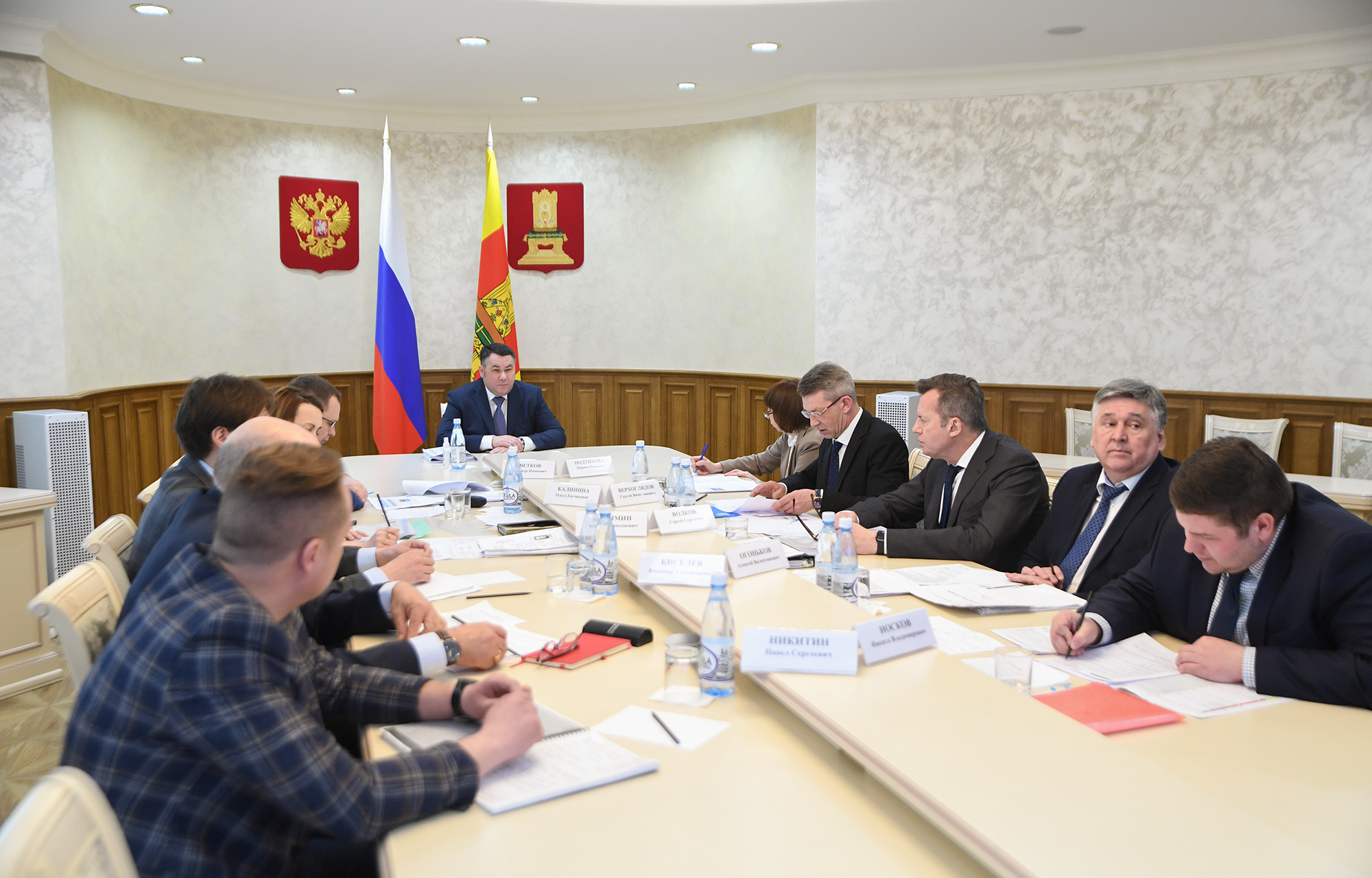 Строительство объектов образования рассмотрено на совещании в Правительстве Тверской области Строительство объектов образования рассмотрено на совещании в Правительстве Тверской области
