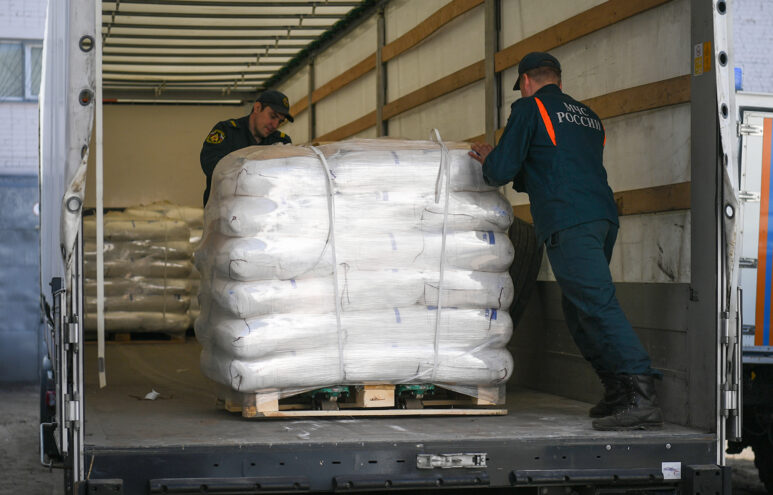 Из Тверской области отправлен гуманитарный груз в Бердянск Из Тверской области отправлен гуманитарный груз в Бердянск
