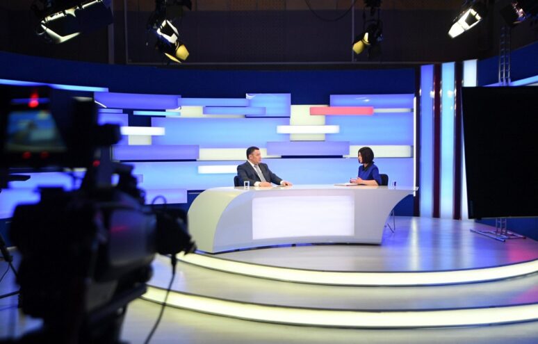 Игорь Руденя в прямом эфире рассказал о строительстве Детской областной больницы Игорь Руденя в прямом эфире рассказал о строительстве Детской областной больницы