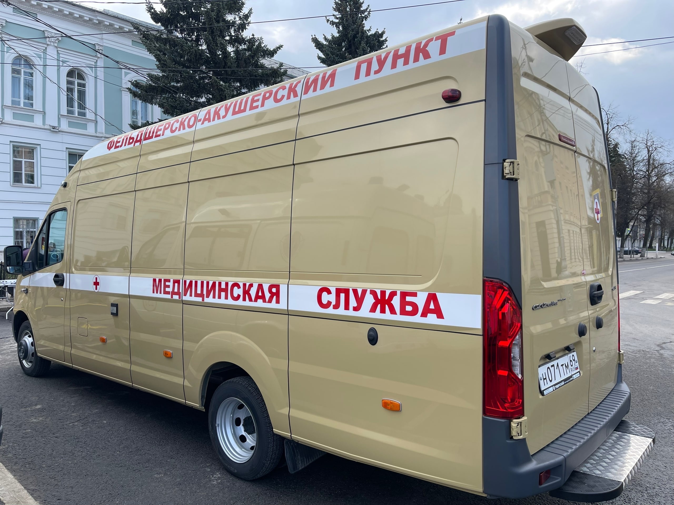 В Ржевском округе появился мобильный ФАП В Ржевском округе появился мобильный ФАП