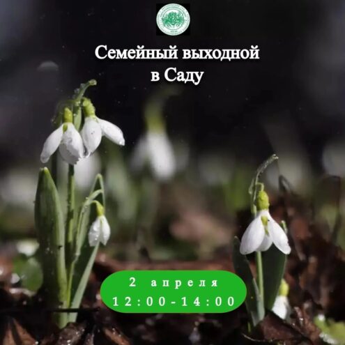 Ботанический сад Твери приглашает провести время с семьей
