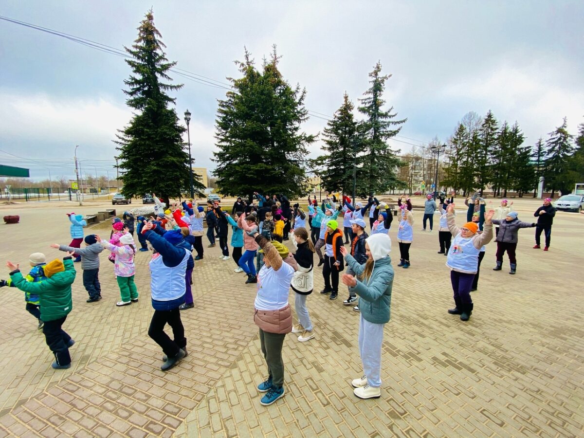 Общегородская зарядка прошла в Лихославле