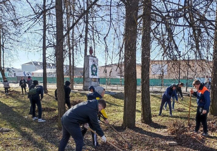 В Тверской области активно проводятся субботники В Тверской области активно проводятся субботники