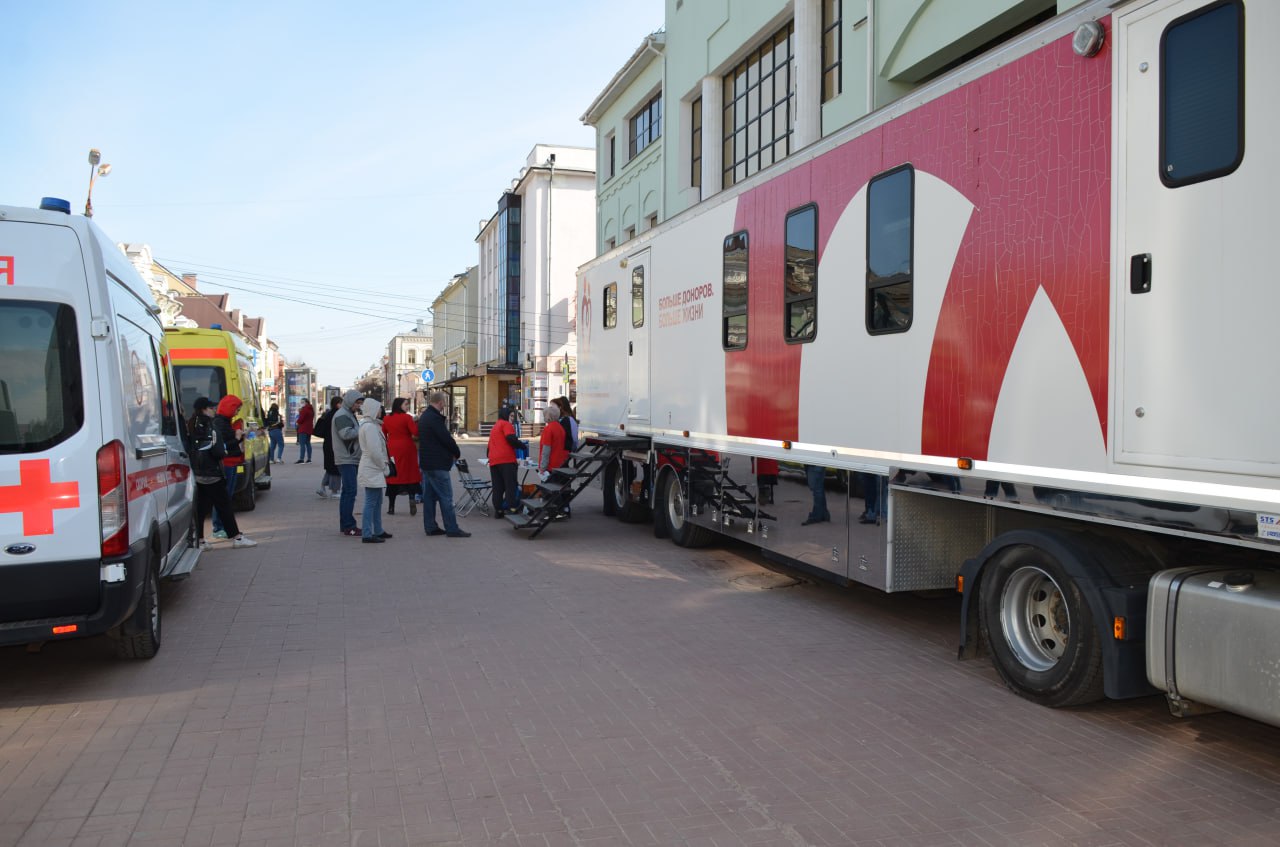 В Твери пройдёт выездная донорская акция В Твери пройдёт выездная донорская акция